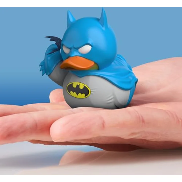TUBBZ Mini Batman Sammelfigur aus Vinyl-Gummi - Offizielles DC Comics Merchandise - Miniaturgröße, ideal für begrenzten Platz, 5 cm groß außerhalb des Displayständers – Bild 2