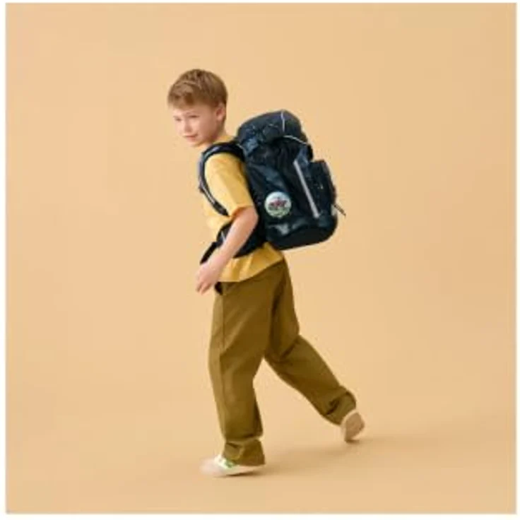 ergobag pack Schulrucksack-Set FundBärment, 22 Liter Volumen, mit Your-Size-System, wasserabweisend, inkl. Sportrucksack – Bild 6
