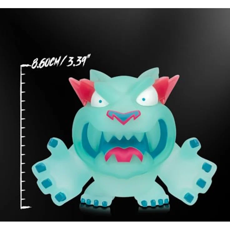 MRBEAST LAB Glow Panther Vinylfigur – 8,9 cm hoch, leuchtet im Dunkeln, 4 zum Sammeln – Bild 3