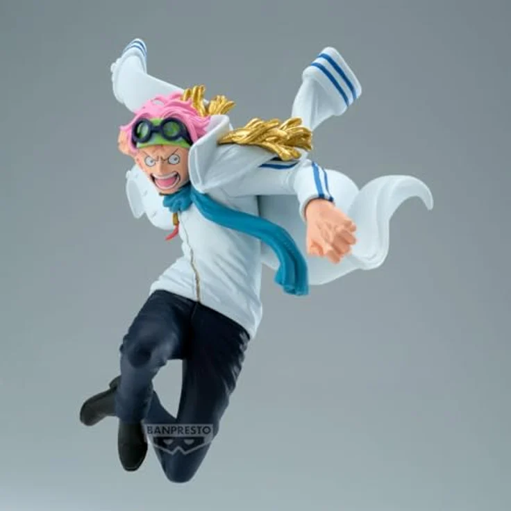 Banpresto Koby One Piece Actionfigur, Battle Record Collection, 12 cm, Mehrfarbig, PVC, mit Basisständer, lizenziertes Produkt – Bild 2