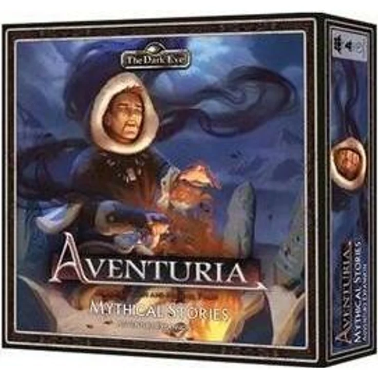 Ulisses Spiel & Medien Aventurien Mythische Geschichten Box – Abenteuer-Erweiterung mit 2 Storybüchern, 257 Karten und neuen Abenteuern