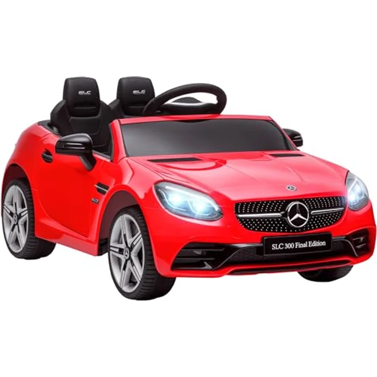 AIYAPLAY Elektro-Kinderauto Kinder Elektroauto, Rot, mit 2,4G Fernbedienung, Belastbarkeit 30 kg, für 3-6 Jahre Kinder – Bild 2