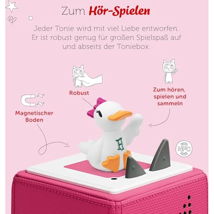 tonies Hörspielfigur Emma, die Ente – Das Beste von herrH, Neue Deutsche Kindermusik, tanzbare Beats & positive Energien - Preisvergleich – Bild 3
