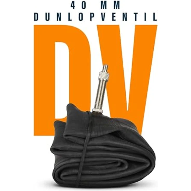 Fahrradschlauch (DV/Dunlop Ventil) 2er Set - 16 Zoll (16" x 1,75-2,125) Innenschlauch, ETRTO - 47/57-305 – Bild 2