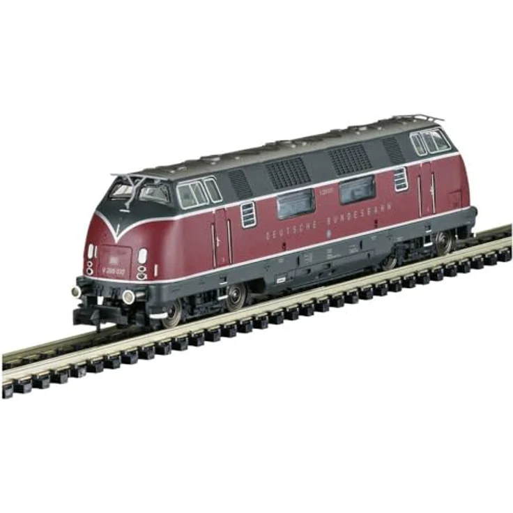 MiniTrix 16227 N Diesellok BR V200 der DB, Modelleisenbahn mit warmweißen LEDs und Digital-Sound - Preisvergleich