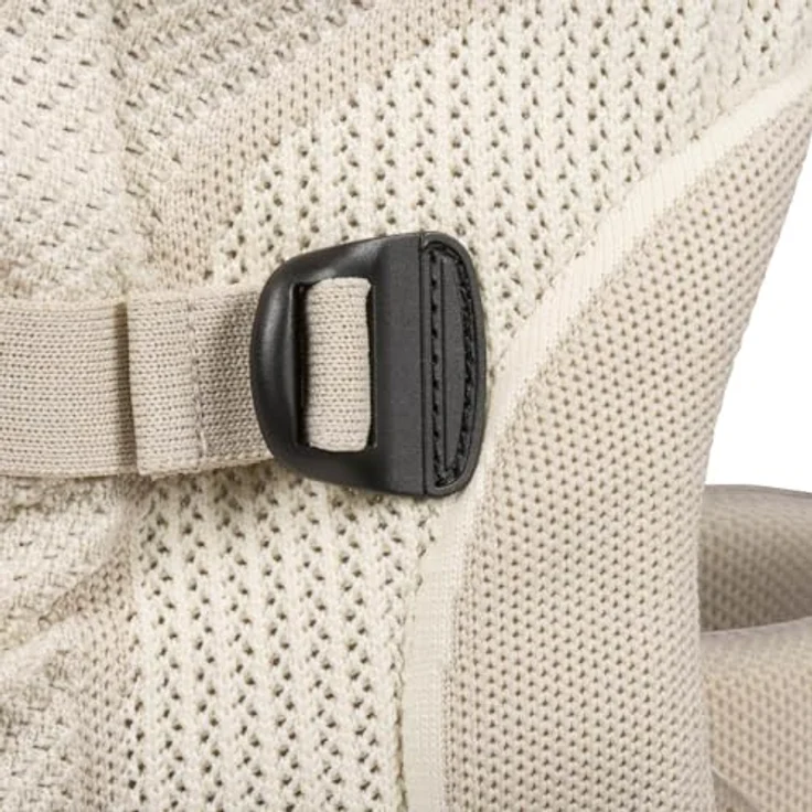 Dooky Terra Nova Stretch-Strick-Babytrage, ergonomisch verstellbar, für 0-3 Jahre, beige – Bild 7