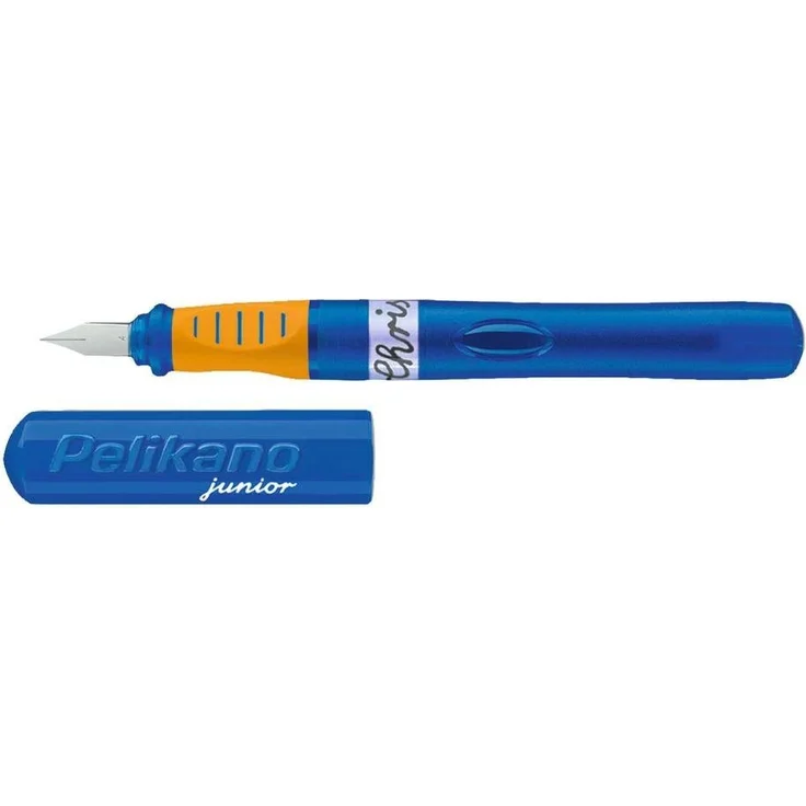 Pelikan Füller 'Junior' für Linkshänder, blau, Polykarbonat, Schreibfarbe blau