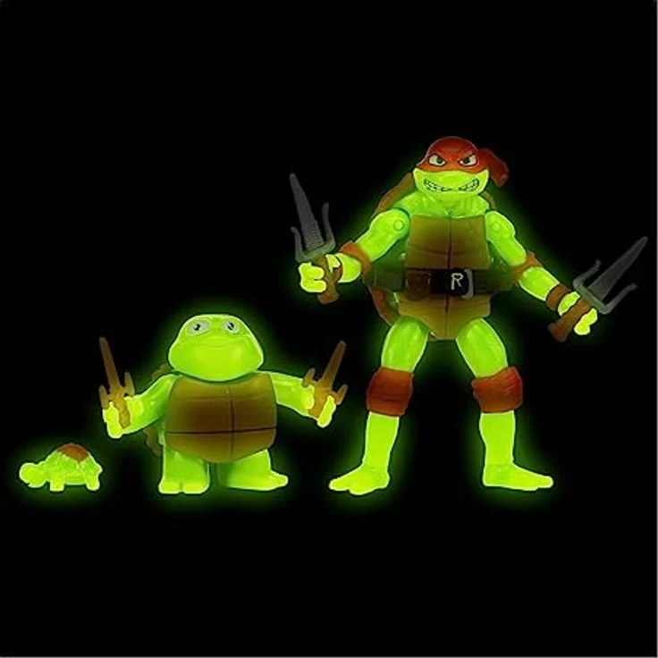 Teenage Mutant Ninja Turtles Krieger Ninja Turtles Evolution Raphael 3er Pack, Sammelfiguren – Bild 2