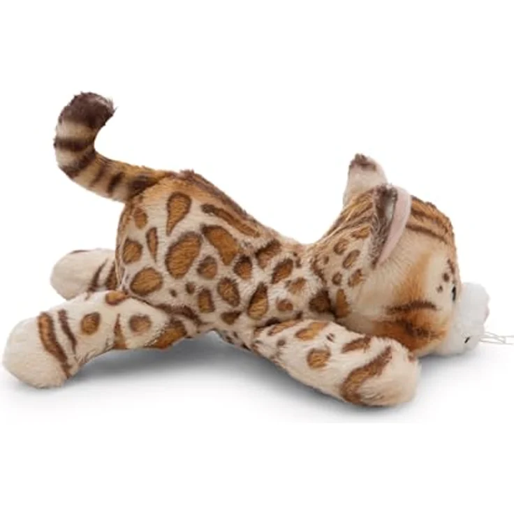 NICI MagNICI Katze Bengal 12cm - braun - Flauschiges Kuscheltier mit Magnetpfoten für Metallflächen, perfekte Geschenkidee – Bild 2