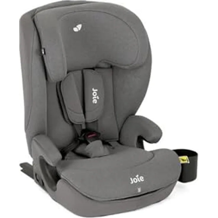 Joie i-Irvana Kindersitz, vorwärtsgerichtet, für 15 Monate bis 12 Jahre, inkl. ISOFIX, Farbe Thunder