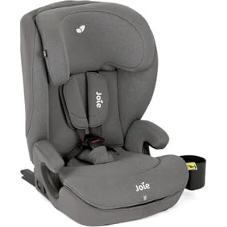 Joie i-Irvana Kindersitz, vorwärtsgerichtet, für 15 Monate bis 12 Jahre, inkl. ISOFIX, Farbe Thunder – Bild 1