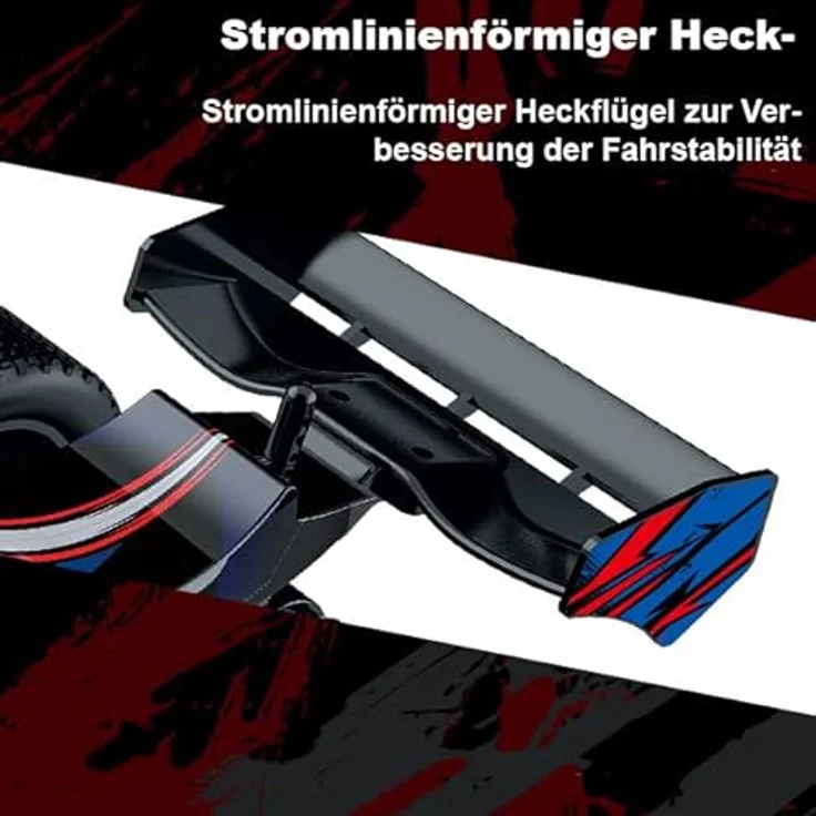 Efaso RC-Auto F4 Ferngesteuertes Auto 1:24 2,4GHz - Indoor & Outdoor geeignet, Stabilisierungssystem, 2-Speed-Modi, Drosselbar, Blau – Bild 6