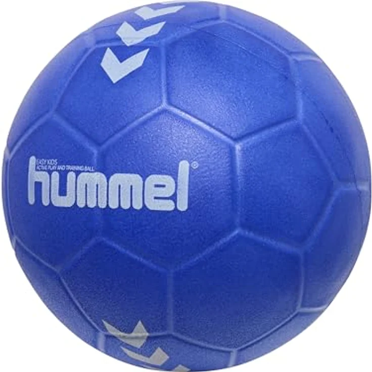 hummel Handball Kinder Größe 0, Idealer Ball mit weicher Gummi-Oberfläche für Spiel und Training, farbenfrohes Design – Bild 1
