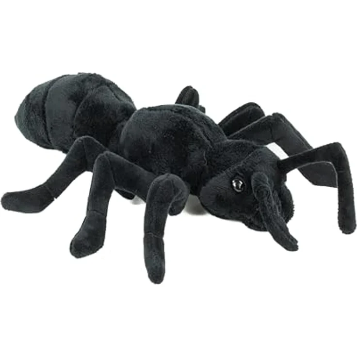 Teddys Rothenburg Kuscheltier Ameise, 24 cm Plüschstofftier in schwarz, maschinenwaschbar bis 30°C – Bild 1