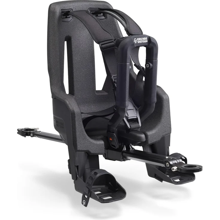 Kids Ride Shotgun Pro Evo, Velokindersitz für Kinder von 9 Monaten bis 5 Jahren, wandelbar vom Gurtsitz zum Pro Sitz