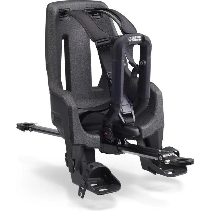 Kids Ride Shotgun Pro Evo, Velokindersitz für Kinder von 9 Monaten bis 5 Jahren, wandelbar vom Gurtsitz zum Pro Sitz