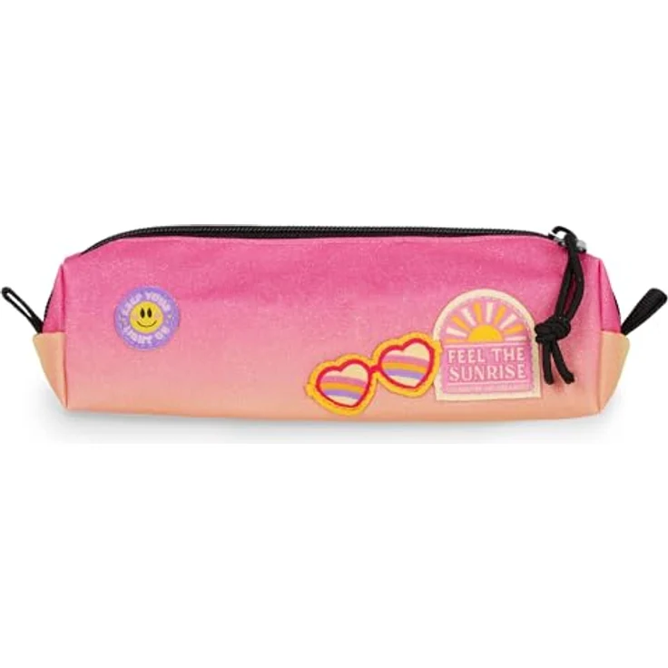 LEGAMI My Pencil Case Sunrise Lover, Reißverschluss, aus recyceltem Polyester, L 22 x H 6 x W 6 cm – Bild 1