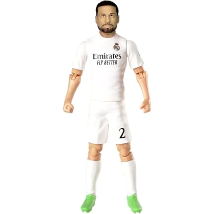 Banbotoys Real Madrid Dani Carvajal Actionfigur 20cm, detailgetreu mit authentischem Outfit – Bild 2