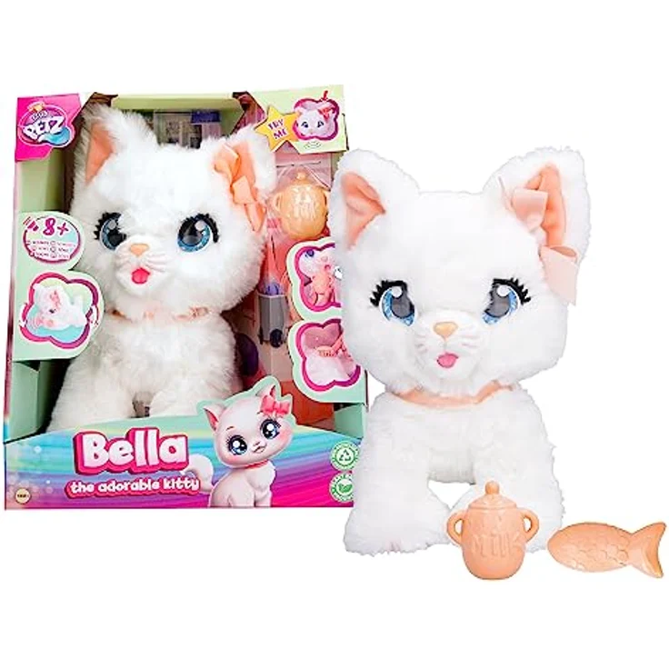 Club Petz Bella, Funktionsplüsch Plüschkatze mit Sounds und über 10 Klangreaktionen, 30 cm groß, für Kinder ab 3 Jahren – Bild 1