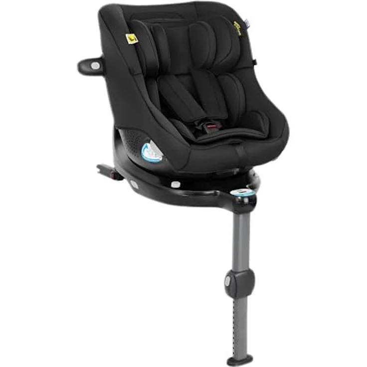 Graco Reboarder-Kindersitz Turn2Me DLX i-Size inkl. Isofix-Basis - Midnight, 360° drehbar, ab Geburt - 4 Jahre – Bild 1