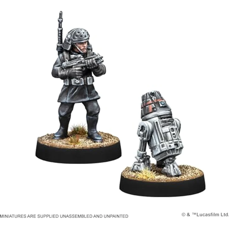 Chaosium Inc. Star Wars Legion Imperial Specialists, Miniaturen Spiel Erweiterung mit 4 Miniaturen und Kommando- sowie Aufwertungskarten, EN Version – Bild 4