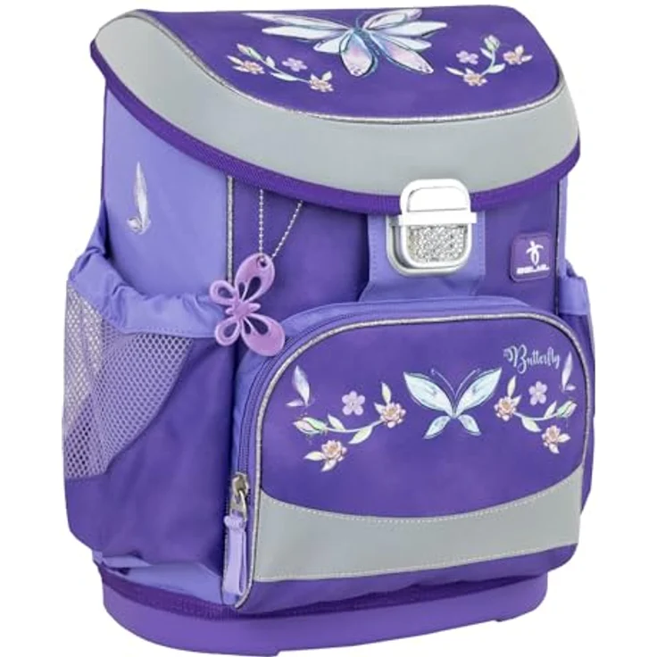 Belmil Schulranzen Mini-fit 4-teilig, Ergonomisches Schulranzen-Set mit Brustgurt, superleicht, 17 L, wasserdicht, A4-tauglich – Bild 3