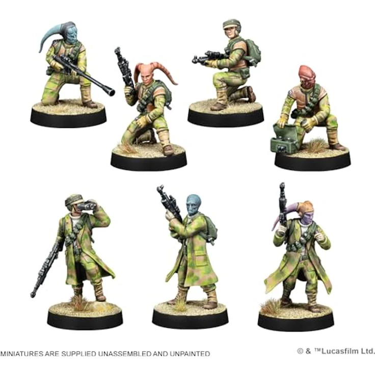 Atomic Mass Games Star Wars: Legion Rebel Alliance Starter Set, 36 hochdetaillierte Miniaturen für schnelles und flexibles Gameplay – Bild 6