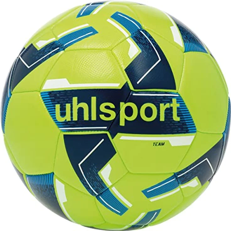 uhlsport Ultra Bälle Fluo Gelb/Marine/Weiß 4 – Bild 1