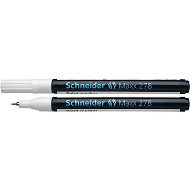 Schneider 127849 Lackmarker, 0,8 mm, weiß