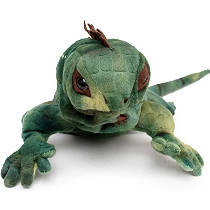Kuscheltiere.biz Leguan Kuscheltier grün Iguana Echse Plüschtier 68 cm GRISU - Naturrealistisches Plüschtier aus hochwertigem Polyesterplüsch – Bild 2