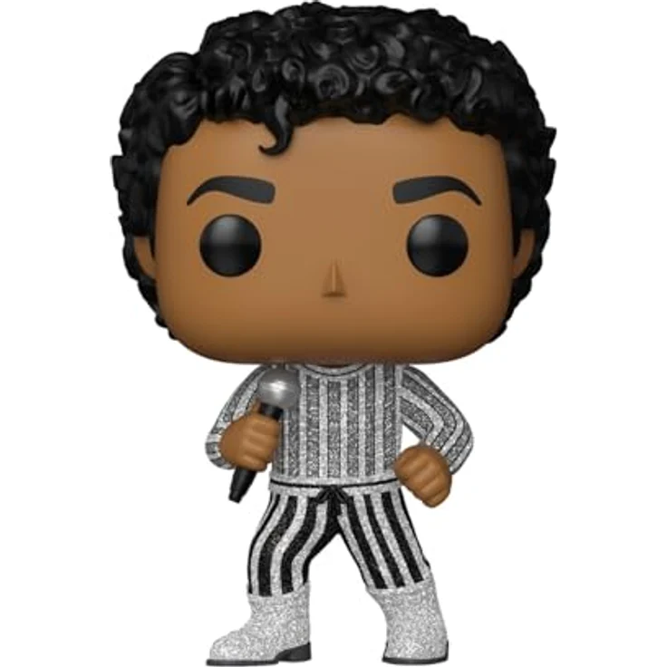 Funko Pop! Rocks Michael Jackson - Rock with You - Glitzer Vinyl-Sammelfigur, 9,5 cm - Offizielle Sammleredition für Musikfans und Kinder – Bild 4