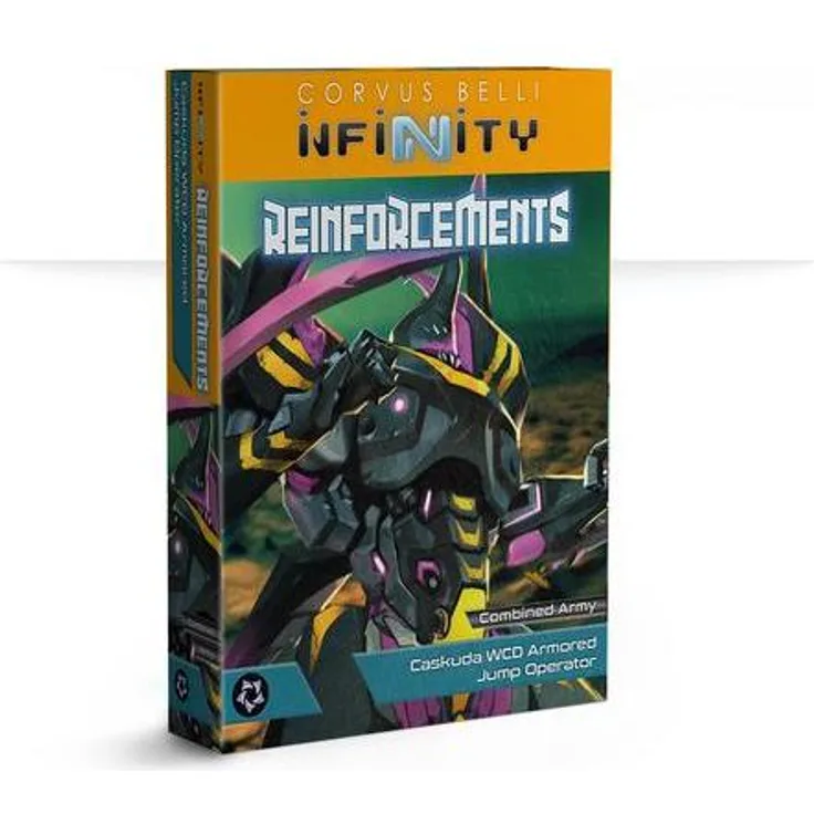 Infinity Reinf. Caskuda WCD, Armored Jump Operator, T.A.G. mit trans-atmosphärischen Flugmodulen