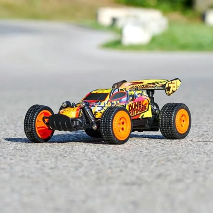 Dickie Toys RC-Auto RCRTR, 2-Kanal FS, 2,4 GHz, Federung, Gummireifen, 9 km/h, 1:24, mehrfarbig – Bild 5