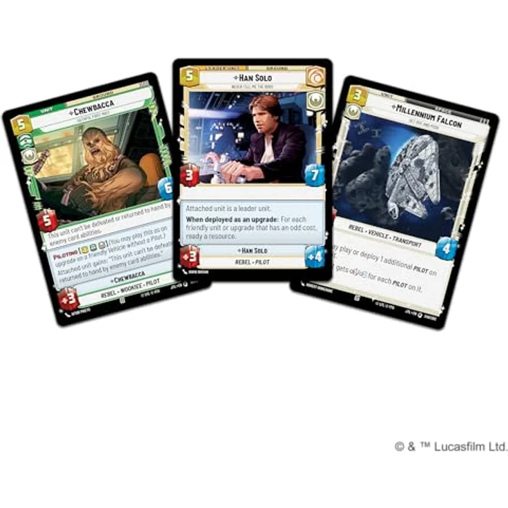 Fantasy Flight Games Star Wars: Unlimited TCG Jump to Lightspeed Spotlight-Deck Han Solo, 50-Karten-Deck mit 4 exklusiven Karten, 2+ Spieler, 20 Minuten, Englisch – Bild 3