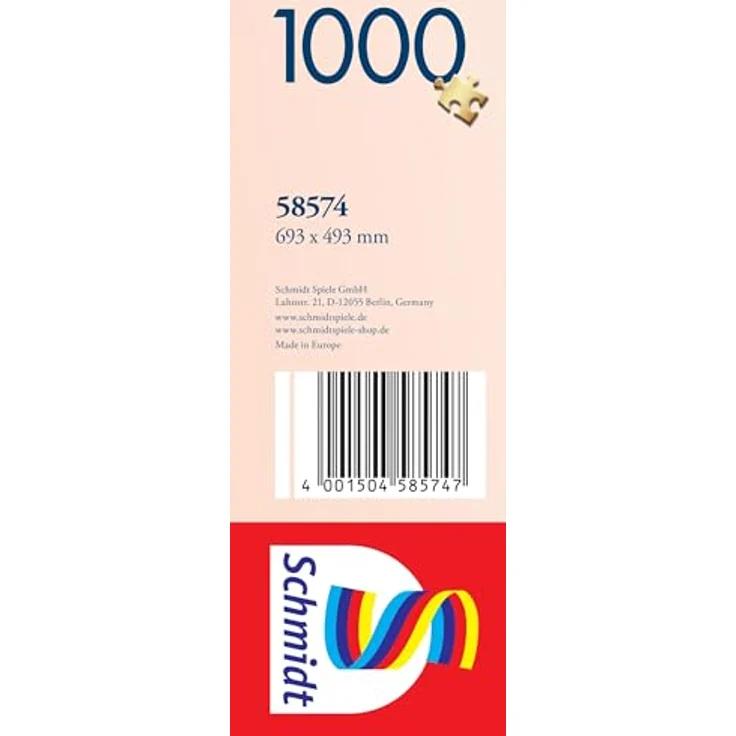 Schmidt Spiele 58574 Jeff Haynie, Camping-Paradies in der Wüste, 1000 Teile Puzzle – Bild 2