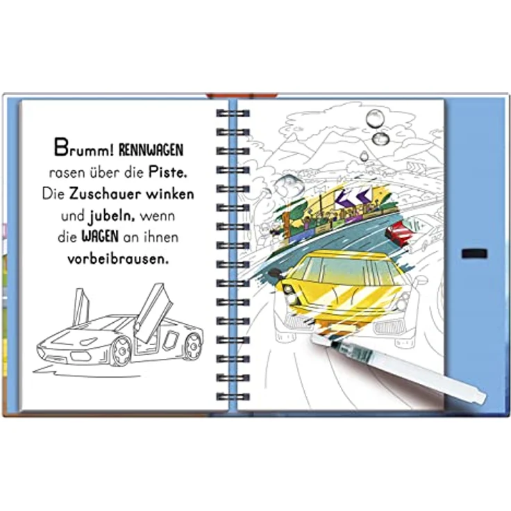 Ullmann Magic Water Colouring Fahrzeuge – Bild 4