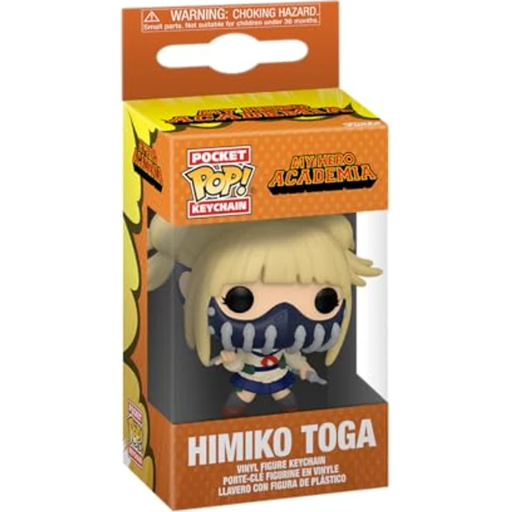 Funko POP! Keychain: My Hero Academia (MHA) 2 - Himiko Toga mit Face Cover - Vinyl-Minifigur Zum Sammeln - Strumpffüller - Offizielle Handelswaren – Bild 2