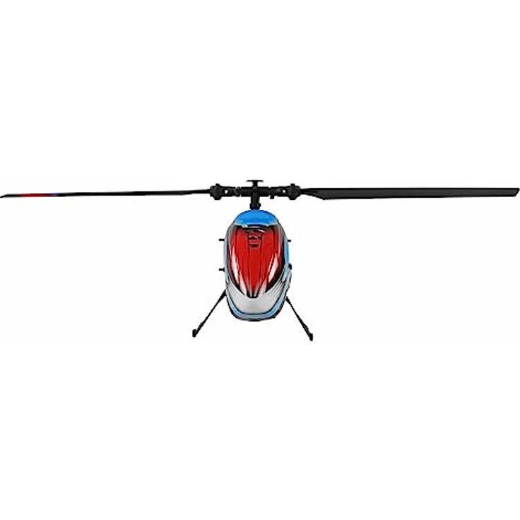 Amewi 25330 AFX200 Single-Rotor-Helikopter 4-Kanal 6G RTF, Ferngesteuerter Hubschrauber mit 6G-Flugstabilität, Schwarz – Bild 4