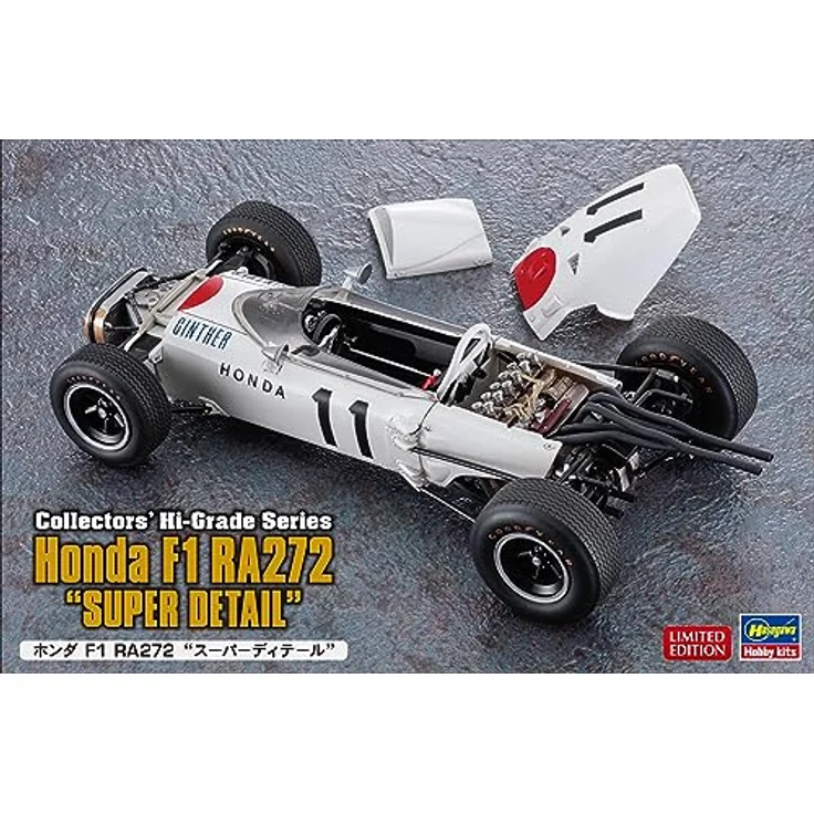 Hasegawa 1/24 Honda F1 RA272 Super Detail, Modellfahrzeug mit hochwertigem Material und flexibler Gestaltung – Bild 5