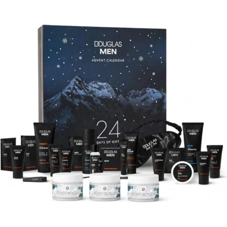 Douglas Collection Men Adventskalender, 24 Days of Gifts mit 27 Körperpflege-Extras – Bild 2