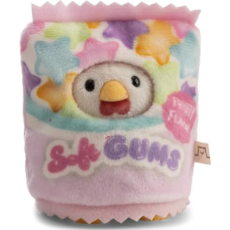 NICI Set Kuscheltier Hahn Keko 8cm, inklusive Stern & Softgummitten Kostüm, 3-in-1 Plüschset – Bild 1