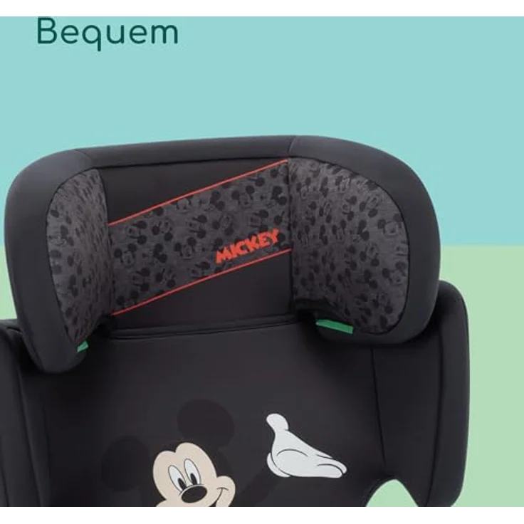 bebeconfort Kindersitz Road Safe i-Size, geeignet für Kinder von 3,5 bis 12 Jahren (100 cm - 150 cm), mit Fahrzeuggurtbefestigung, Disney - Authentic Mickey – Bild 6