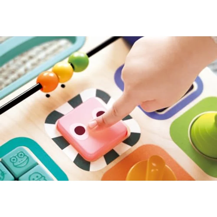Hape Grow-With-Me Baby Walker, Baby-Lauflernwagen mit abnehmbarem Aktivitätspanel, unterstützt Gleichgewicht und frühes Laufen, geeignet ab 6 Monaten – Bild 8