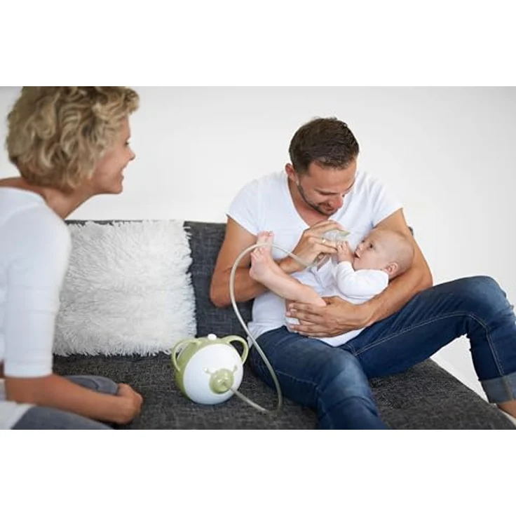 Nosiboo Pro Baby Nasensauger (elektrisch), entwickelt mit HNO-Ärzten, BPA-frei, variable Saugkraft, leicht zu reinigen – Bild 5