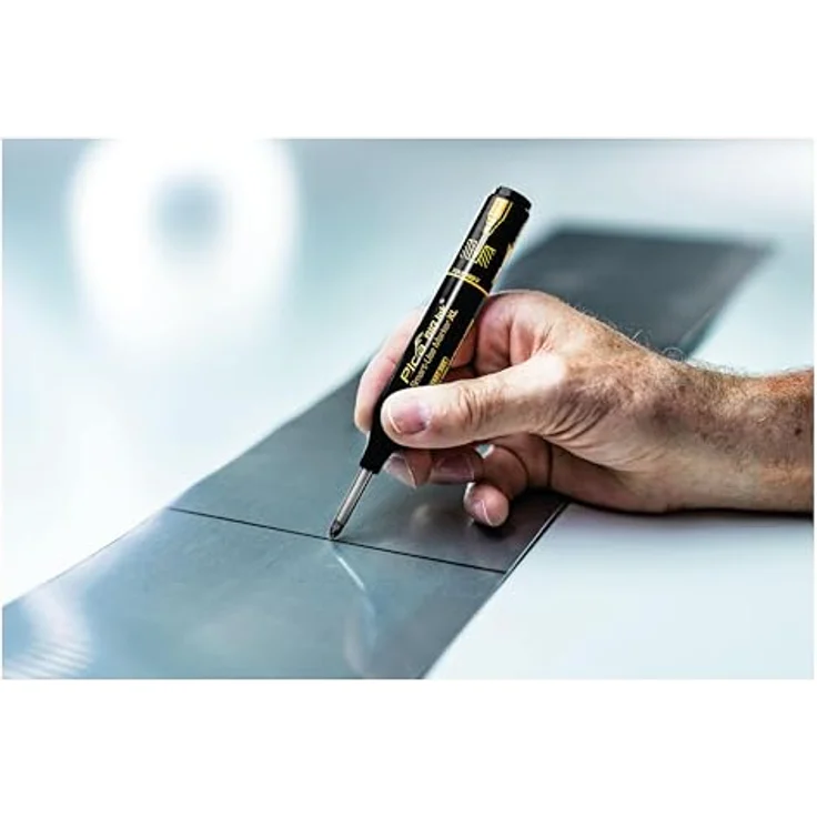 Pica BIG Ink Smart-Use Marker XL 170/46/SB, Permanentmarker mit 2-4 mm Spezialspitze, schwarz – Bild 3