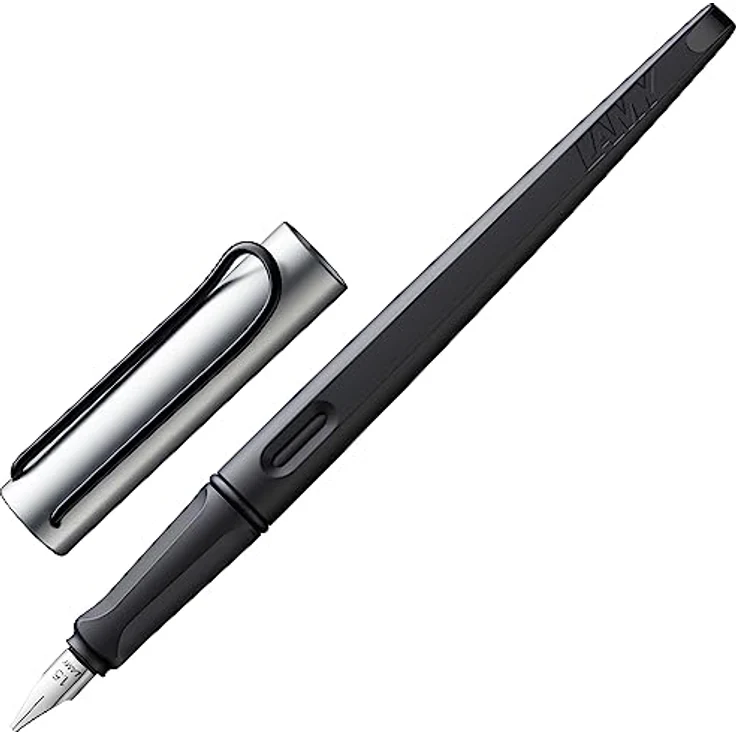LAMY Füllfederhalter joy, Schönschreibfüller strawberry black mit Federspitzen 1.1 1.5 1.9 – Bild 2