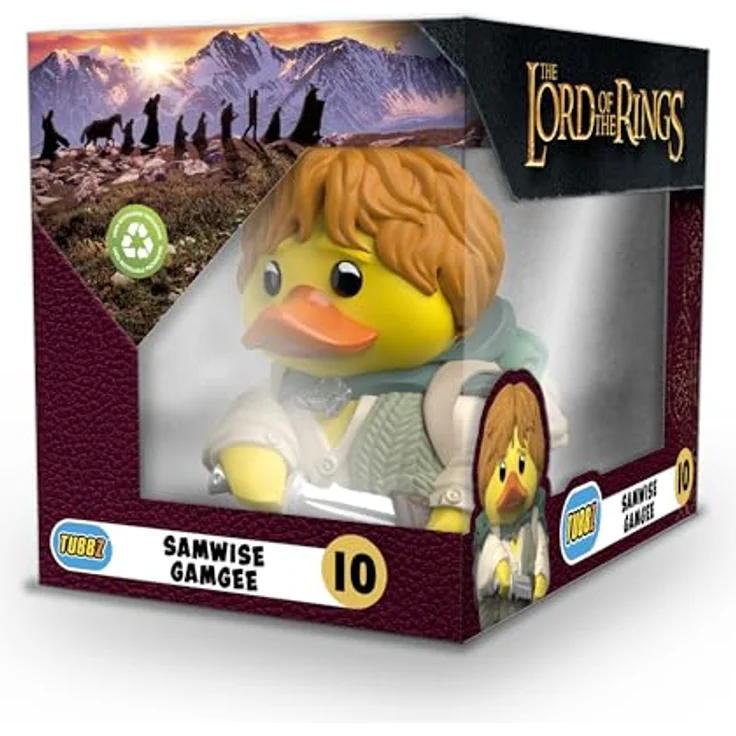 TUBBZ Tubbz Duck Herr der Ringe Samwise Gamgee, Boxed Edition Sammelfigur, ca. 9 cm hoch, detailreiche PVC-Ausführung – Bild 2