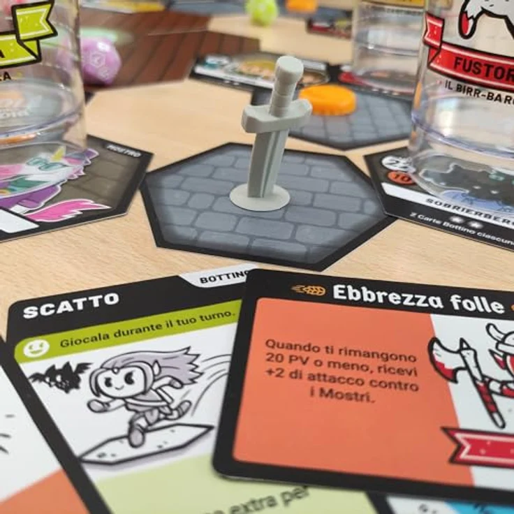 Cranio Creations Helden Di Barcadia, aufregendes Partyspiel für Abenteuerlustige mit Fantasy-Elementen – Bild 5