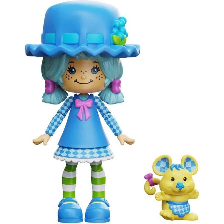 Boss Fight Studio Emily Erdbeer Simply Actionfigur Blueberry Muffin & Cheesecake, detailreiche Figur mit Zubehör, 10-15 cm, mehrfarbig, geeignet für Kinder ab 8 Jahren