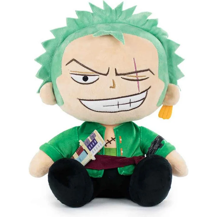 One Piece Anime Plüschfigur One Piece Zorro Plüschfigur - 27 cm Kuscheltier ORIGINAL – Bild 1